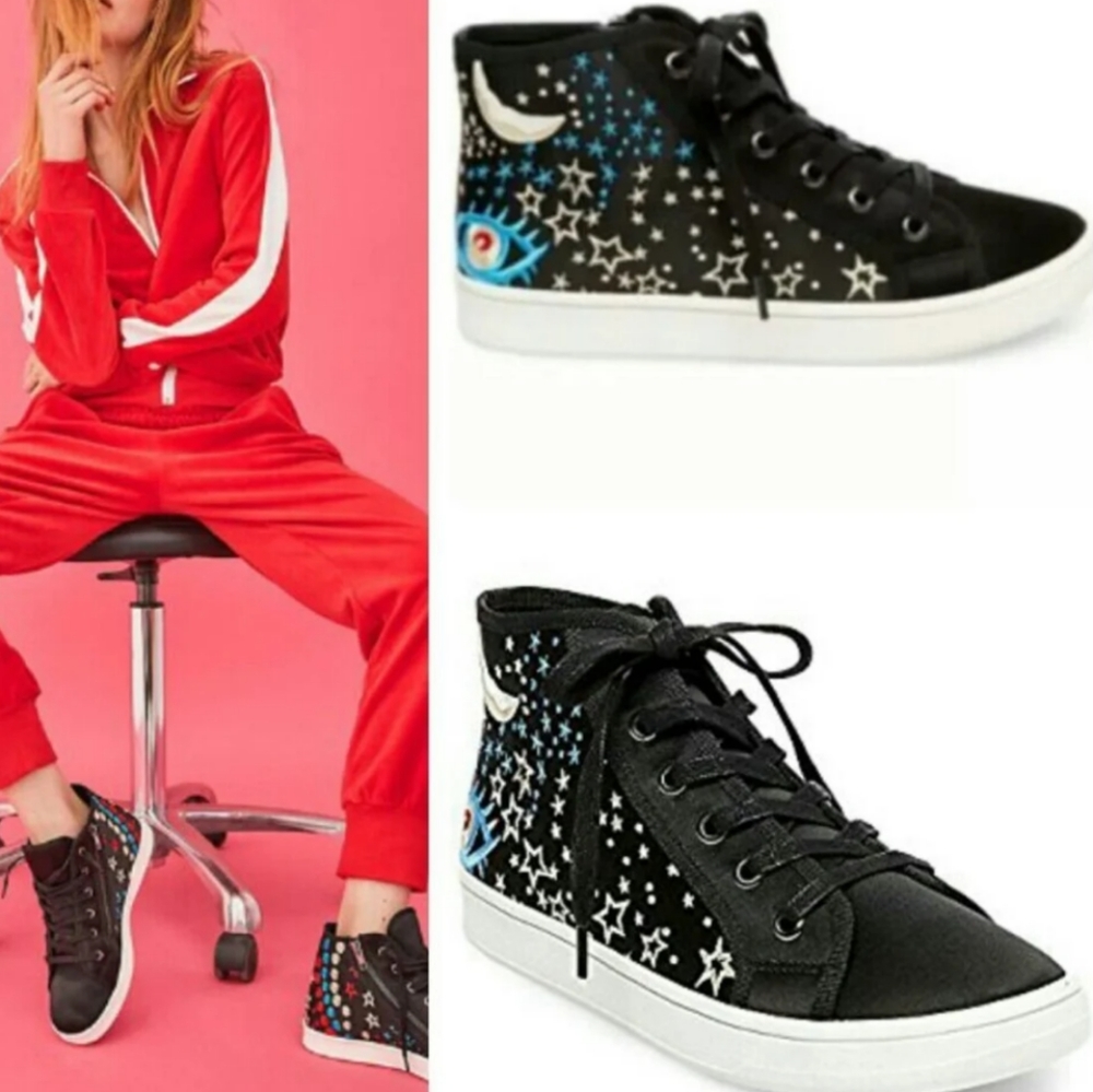 STEVE MADDEN Colette Sneakers embroidery New